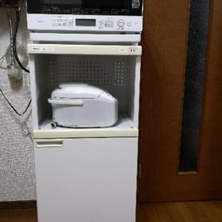 米びつ付きレンジ台
