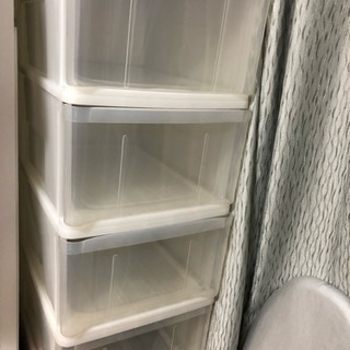 決まりました！ニトリ 衣装ケース 4つの画像