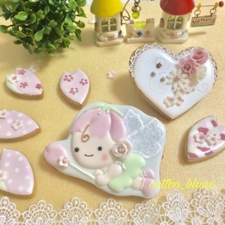 アイシングクッキー、フラワーケーキ教室cotton blanc の画像