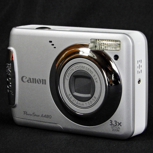 Canon デジタルカメラ PowerShot A480 シルバー  Used美品