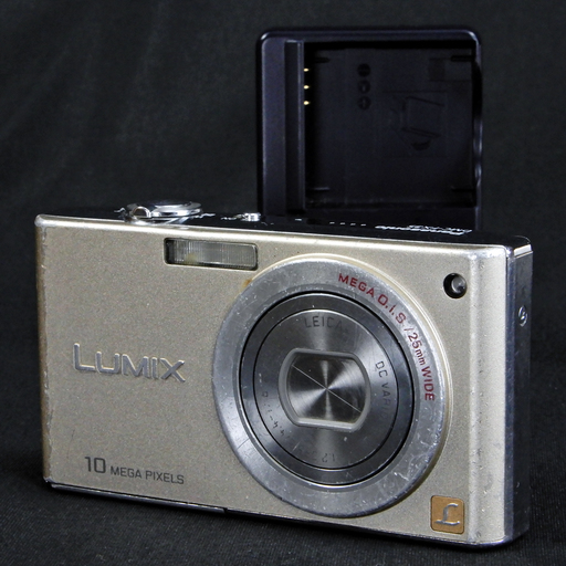 パナソニック デジタルカメラ LUMIX FX35 グロスゴールド  Used