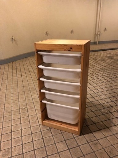 IKEA オシャレ 収納ケース  TROFAST