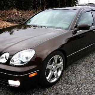 GS400 JZS160 左ハンドル US レクサス 茶 車検あり 輸入 GS430 UZS160 アリストの画像