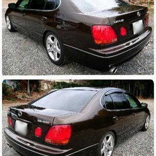 GS400 JZS160 左ハンドル US レクサス 茶 車検あり 輸入 GS430 UZS160 アリストの画像