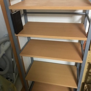 木製ラックの画像