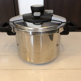 中古 ティファール 圧力鍋 クリプソ 6リットル