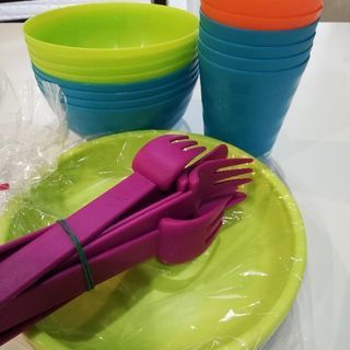 プラスチック　食器