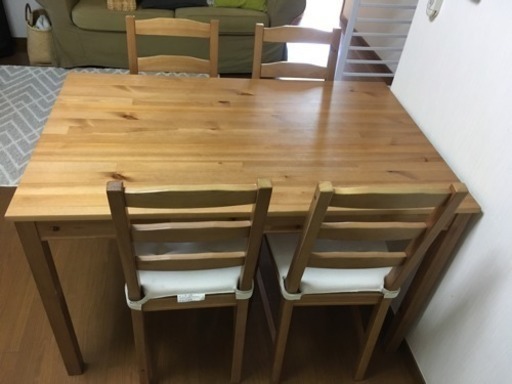 IKEA  ダイニングセット ヨックモック