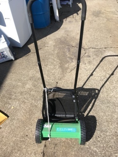 中古品　芝刈機　FIELDWOODS　手動式芝刈り機　FW-M30A