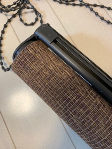 タチカワブラインド ロールスクリーン 和室 中古 金具付き