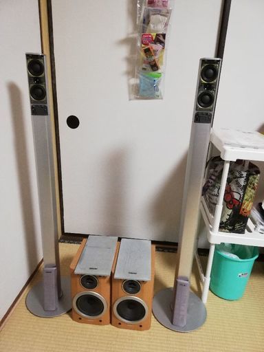 SONY トールスピーカーとボックススピーカー
