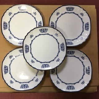 未使用  ランチェッティ  ケーキ皿  ５枚
