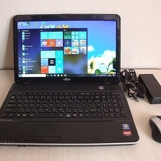 高速SSD240GB搭載　Fujitsu LIFEBOOK AH...