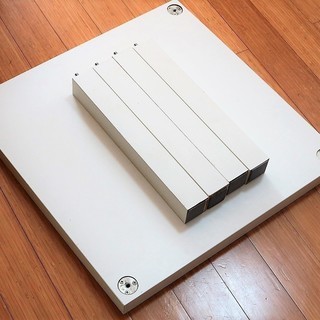 ニトリ ローテーブル テック HNT-55 ホワイトの画像