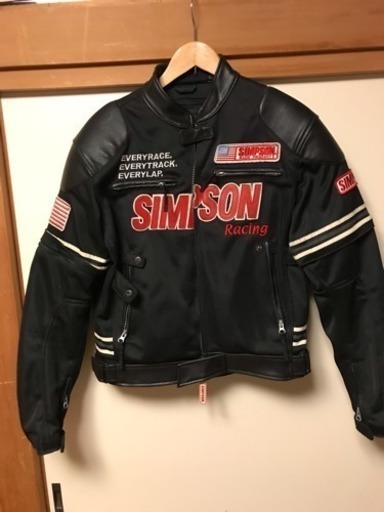 SIMPSONライダースジャケット Mサイズ