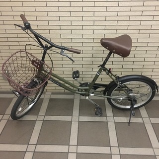 20インチ シングルギア 軽快車 自転車