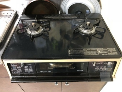 美品 高級ガスコンロ グランドシェフ