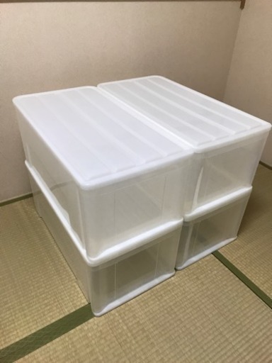 クリアボックス 4個