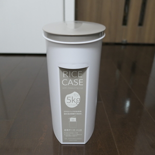米びつ(オコメブクロソノママホゾンケース5kg WH)