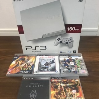 プレイステーション3 PS3 ソフト5本付き