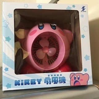 扇風機　新品 小型扇風機　卓上扇風機　星のカービィ　ミニ扇風機