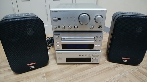 【ONKYO】コンポ　スピーカー付