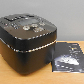 PayPay対応 タイガー 5.5合 炊飯器 JKX-A100 13年製 THE炊きたて 土鍋圧力IH炊飯ジャー 黒 説明書付き TIGER 札幌市西区西野 