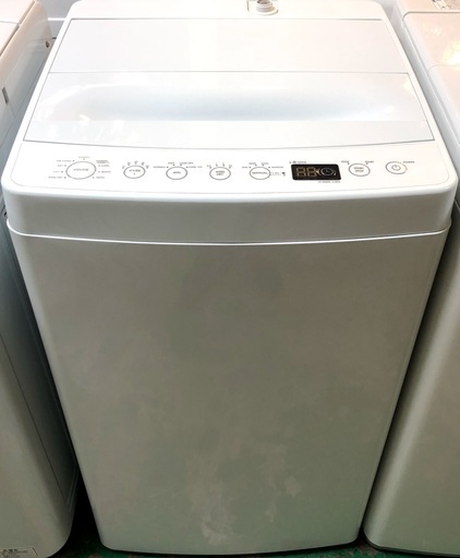 【送料無料・設置無料サービス有り】洗濯機 2018年製 amadana AT-WM55 中古
