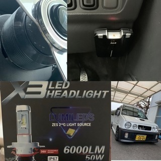MOVEターボ 平成14年式 車検平成31年10月30日まで  ETC  LEDヘッドライト 車高調 可変式アクスル  社外スピーカー 社外デッキ 純正オプション付きの画像