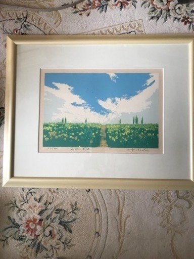 絵画(吉岡浩太郎)花咲く大地