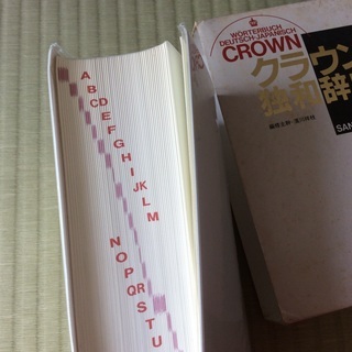 ドイツ語辞書 クラウンの画像