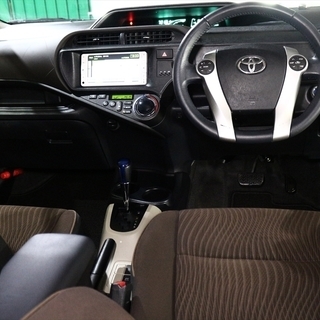 【車検２年付】  トヨタ アクア 1.5 G HDDナビ/地デジ/バックカメラ/ETC☆自社ローン・オートローン全国対応の画像