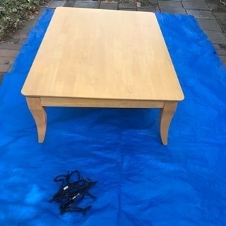 家具調こたつ 天然木