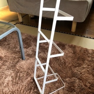 【終了】山崎実業 タワー 本棚 美品 白