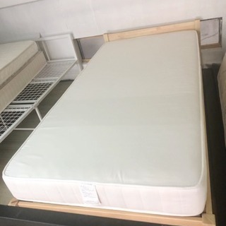 【状態良好】 大田区送料無料 無印 シングルベッド セット パイ...