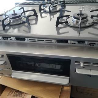 新品未使用ビルトインガスコンロ RB32AM4H2S-VW-LP シルバー （プロパンガス用）の画像