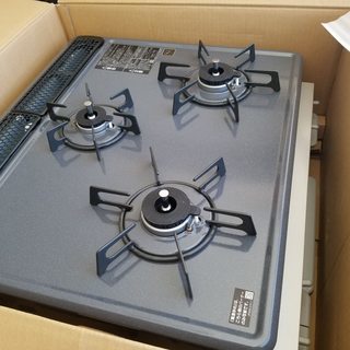 新品未使用ビルトインガスコンロ RB32AM4H2S-VW-LP シルバー （プロパンガス用）の画像