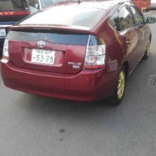 トヨタプリウス　ハイブリッドエコカー低燃費車の画像