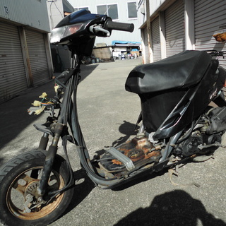 スーパーディオ　ＡＦ２７　エンジン始動ＯＫ 旧車縦型スワップ素材...