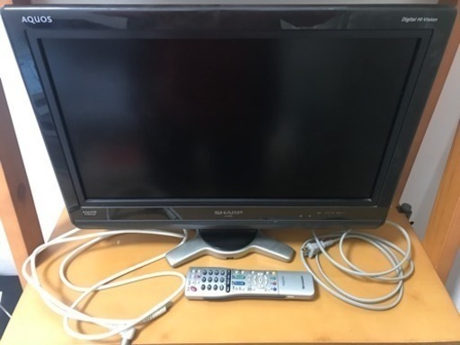 SHARP 液晶テレビ LC-20D30 リモコンジャンク
