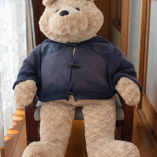 【大売り出し・ぬいぐるみ祭り❶】ジャンボ・テディベア（約１００cm）のぬいぐるみの画像