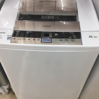 東区 和白 HITACHI  9.0kg洗濯機 2014年製 BW-9TV 0222-2