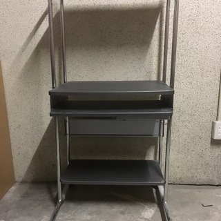 パソコンラック キャスター付 幅65cm×奥行60cm×高さ135cm