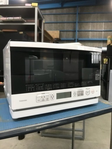 2017年製 東芝 電子レンジ ER-P6(W) 簡易スチームオーブンレンジ