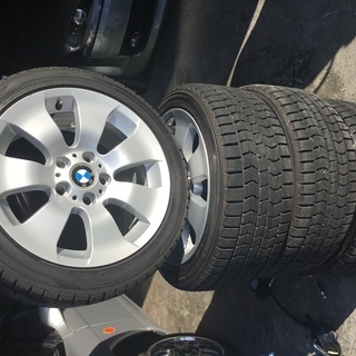 【長野県諏訪市より】BMW用17インチ　スタットレス　今シーズン...