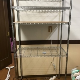 【売却済】メタルラック！スチールシェルフ
