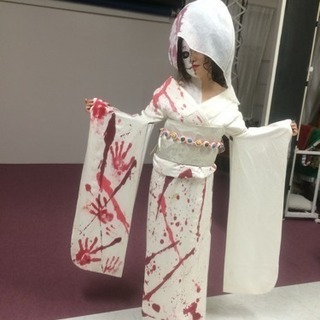白無垢  ハロウィン ゾンビ コスプレの画像
