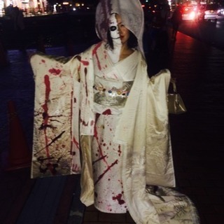 白無垢  ハロウィン ゾンビ コスプレの画像