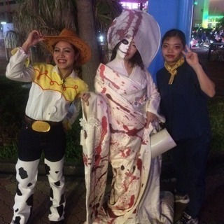 白無垢  ハロウィン ゾンビ コスプレの画像