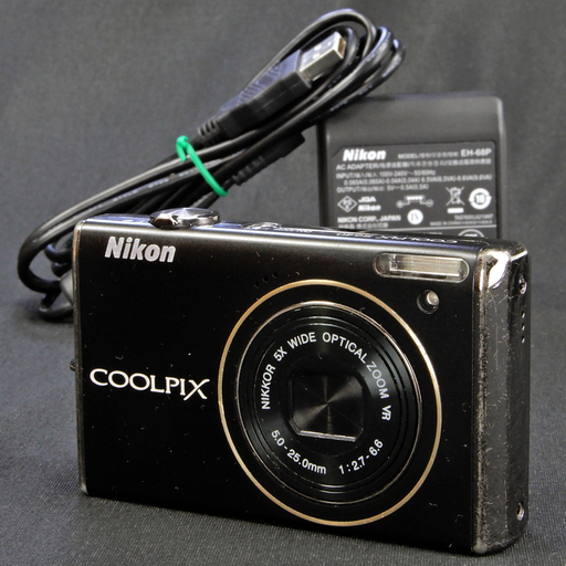 Nikon デジタルカメラ COOLPIX S640 ブラック  Used
